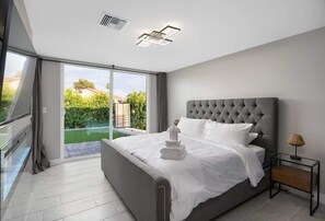 4 chambres, fer et planche à repasser, Wi-Fi gratuit, draps fournis