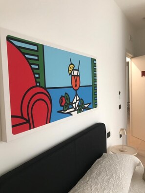 Junior Room | Premium bedding, down duvets, pillow-top beds, in-room safe - Glave Rooms (Termoli)