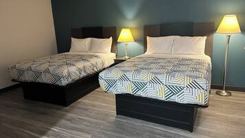 Free WiFi, bed sheets