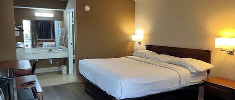 Free WiFi, bed sheets