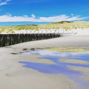 Beach nearby, sun-loungers - Last minute offer top vacation home, newly renovated in 2023 wifi free,1 a rated (Bruinisse)