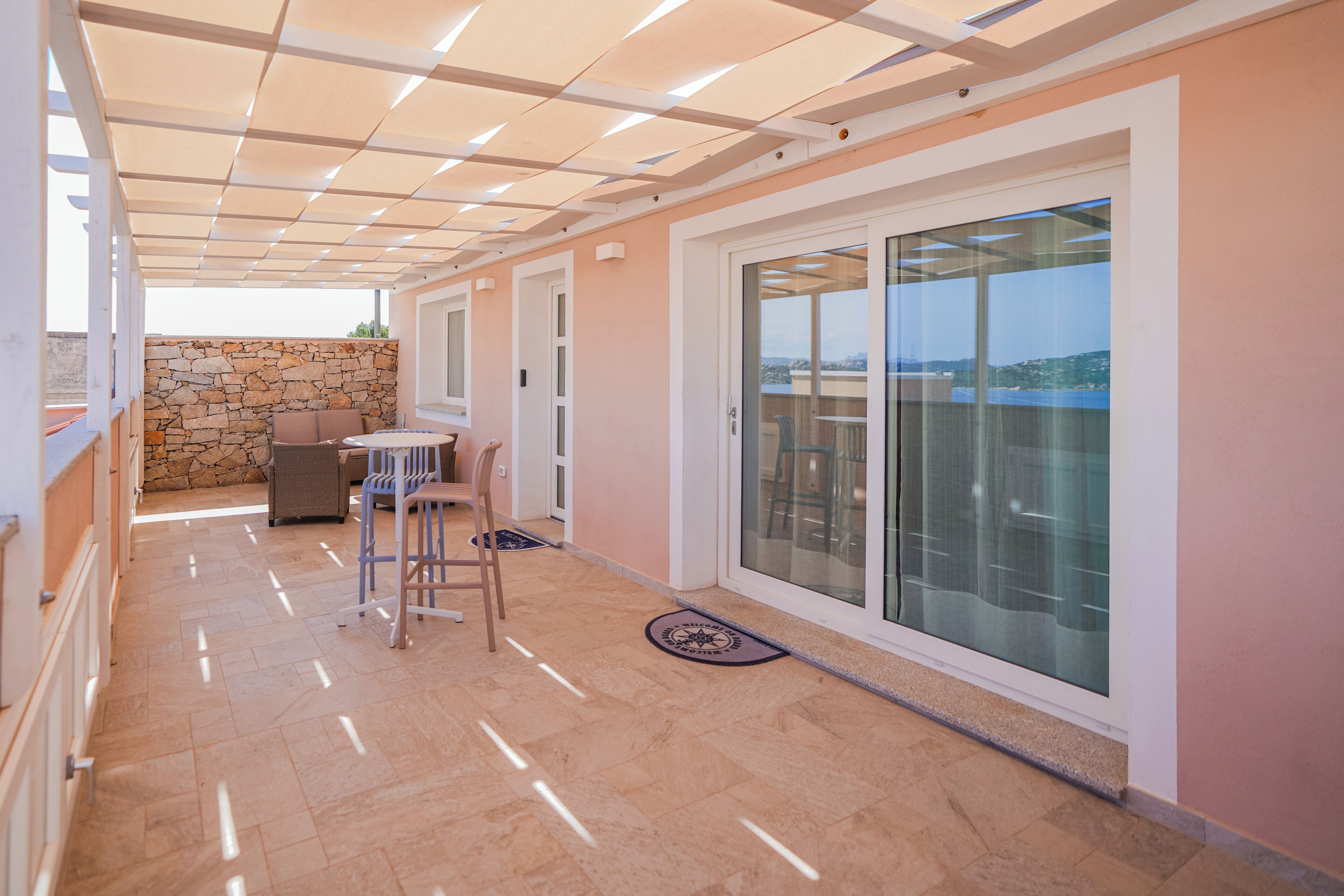 Camera Deluxe, 1 letto king | Terrazza/patio