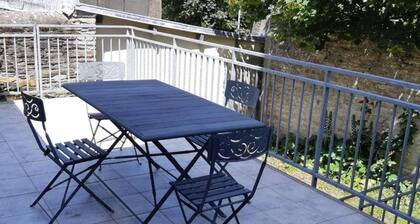 CHE F3 gauche Terrasse jardin barbecue hypercentre wifi