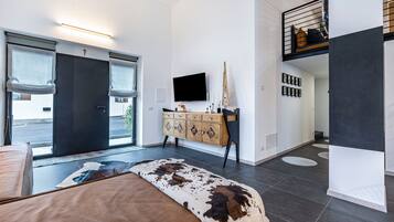 1 chambre, fer et planche Ă  repasser, Wi-Fi gratuit, draps fournis