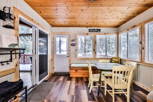 Beautiful Northwoods home w/ Private Lake frontage on Big St Germain Lake