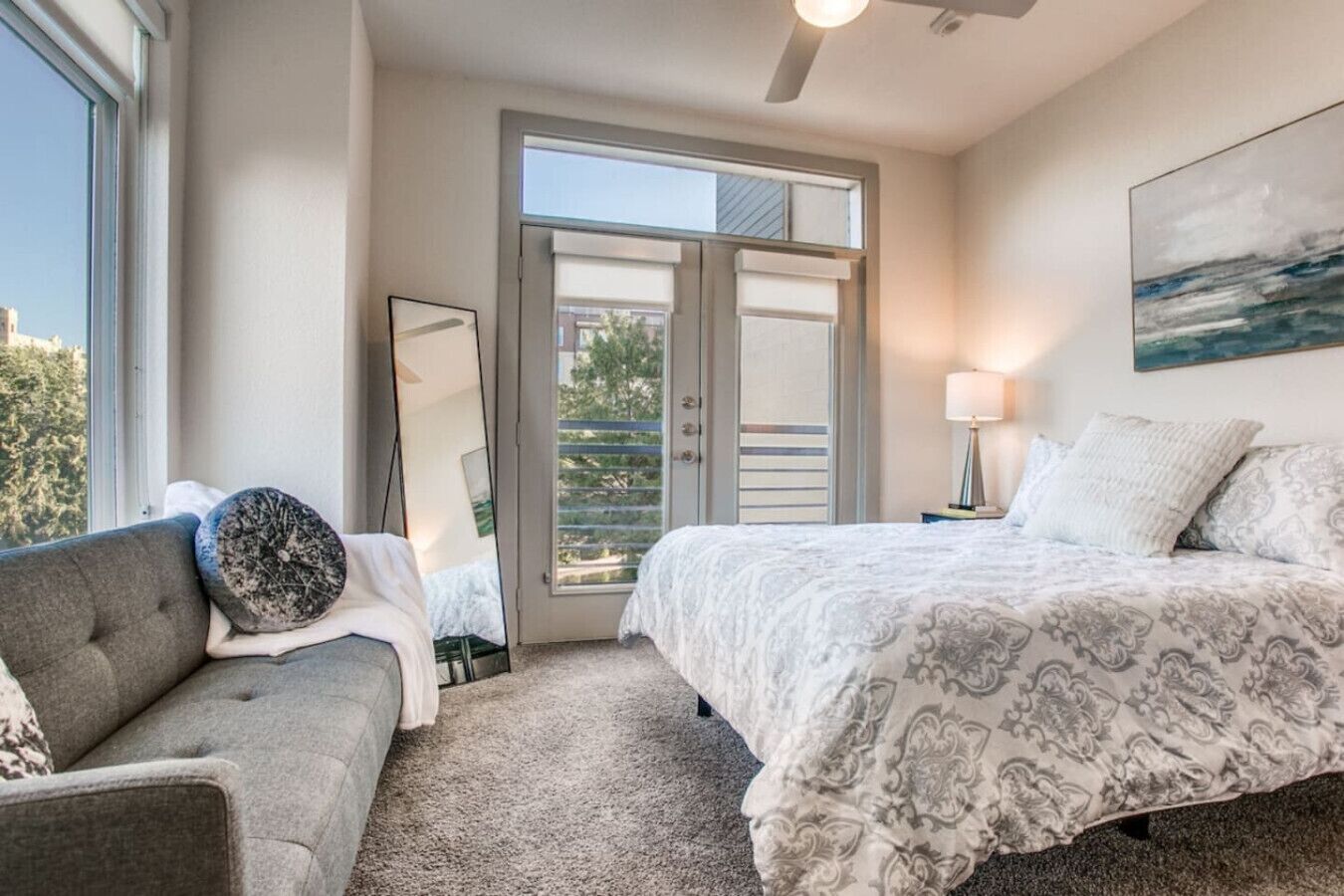 Desk, iron/ironing board, travel crib, WiFi