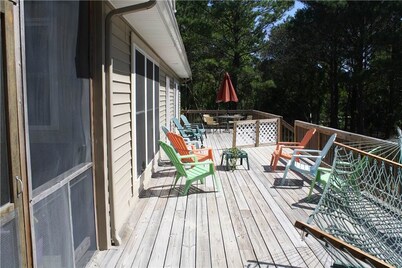 Edie's Folly - Water View -Screen Porch-NO LINENS AND TOWELS PROVIDED
