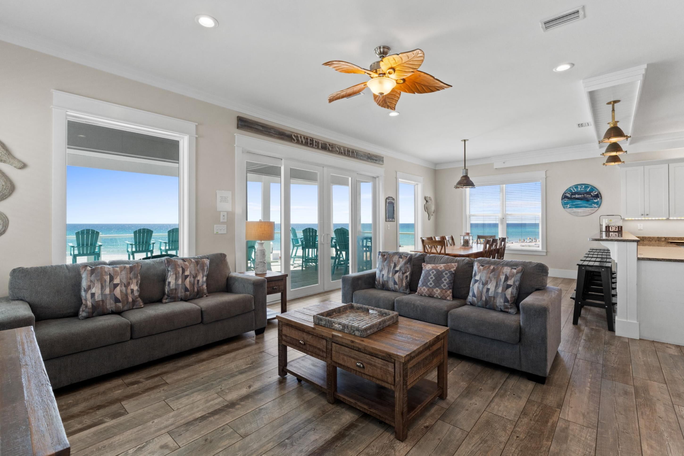 House | Living area | 65-inch Smart TV with digital channels, TV, Netflix