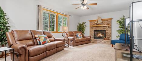 TV, video games, table football, ping pong