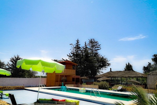 Alberca al aire libre