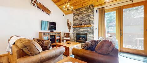 Appart'hÎtel, 2 chambres | Coin séjour