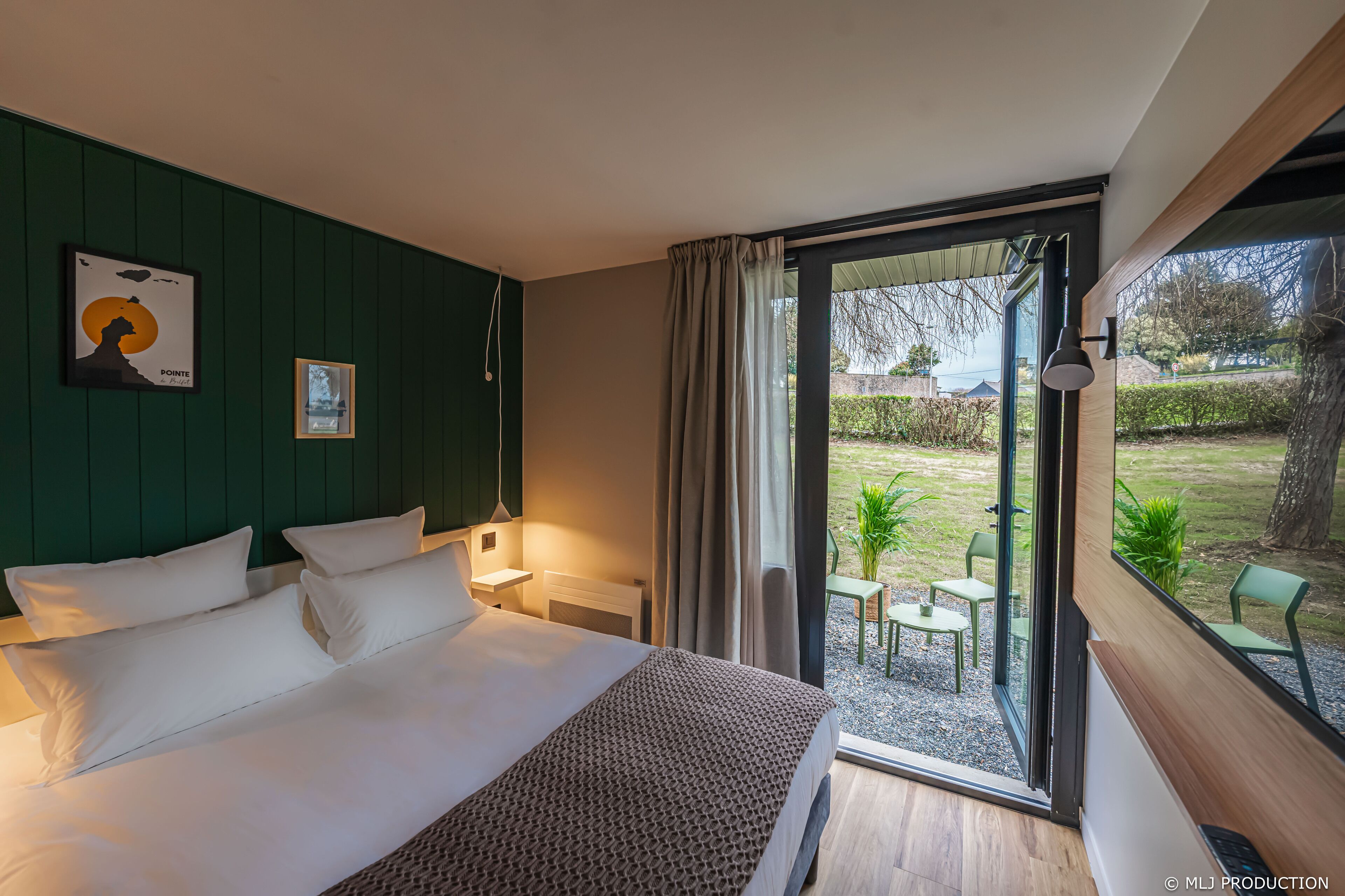 Vue depuis l’hébergement