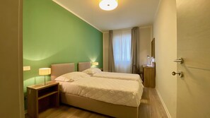 2 camere, ferro/asse da stiro, Wi-Fi gratuito, lenzuola