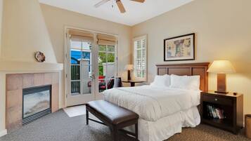 1 bedroom, desk, iron/ironing board, WiFi
