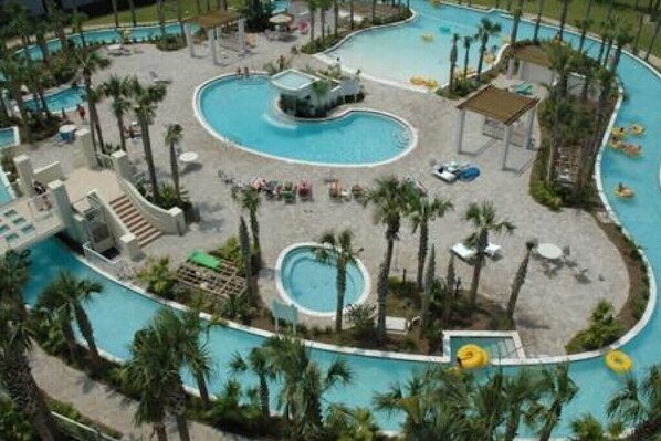 Outdoor pool, a heated pool - Snow Birds! On the beach! Views! Next to Boardwalk!! (Fort Walton Beach)