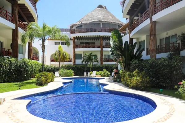 Alberca al aire libre