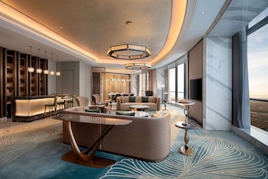 Presidential Room, 1 King Bed | Down duvets, minibar, in-room safe, individually decorated