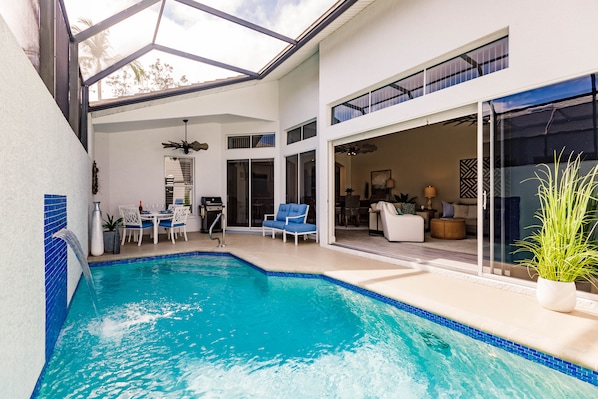 Piscine chauffée