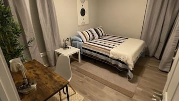 2 soveværelser, skrivebord, strygejern/strygebræt, gratis Wi-Fi