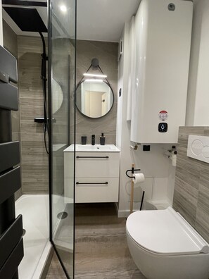 Shower - 6-bed studio at the foot of the slopes (Risoul)