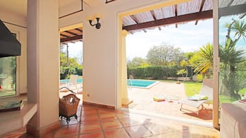Una piscina climatizada