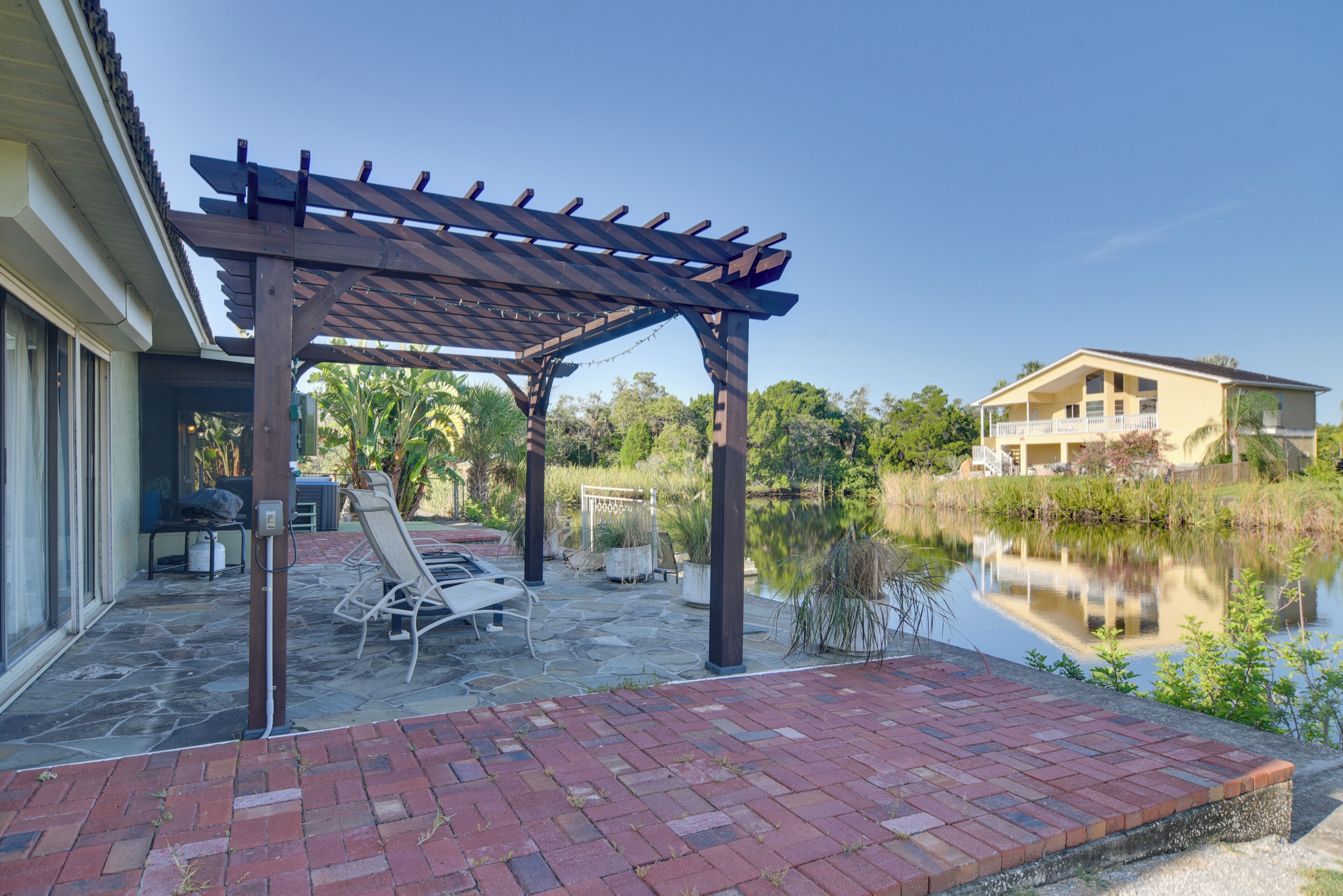 Waterfront Port Richey Home w/ Hot Tub & Dock!