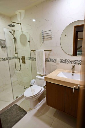 Shower, hair dryer, shampoo - Exclusive Villa 5 BR Oasis Golf Private Pool Beach (Akumal)