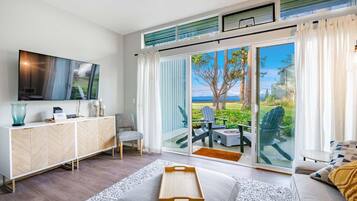 Smart TV, DVD player, foosball, table tennis