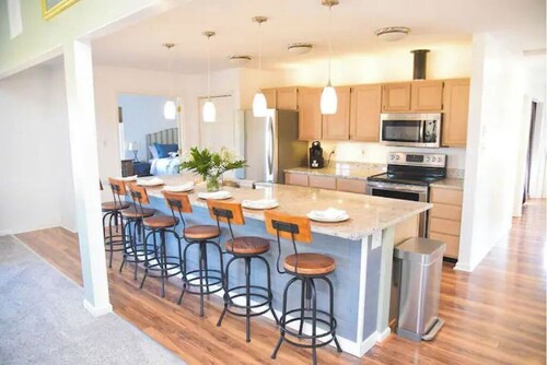 New pickel ball court! basketball and putt putt too! 