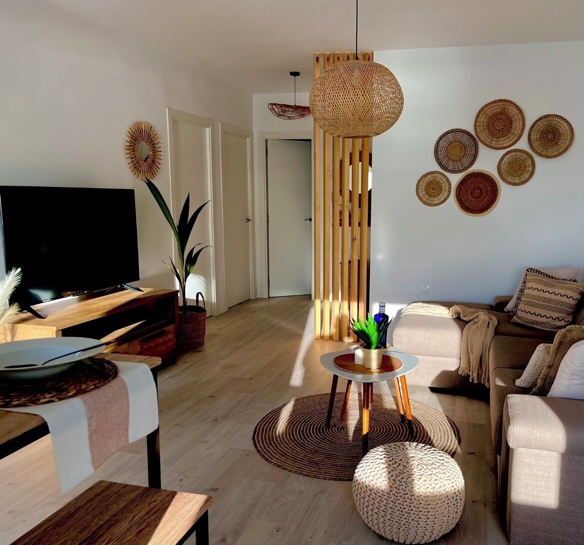 Una Smart TV, libros