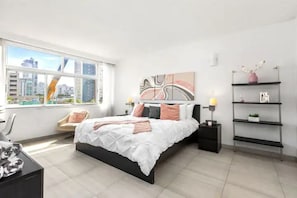 1 chambre, bureau, fer et planche à repasser, Wi-Fi gratuit