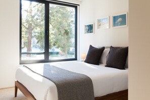 2 bedrooms, iron/ironing board, free internet, bed sheets