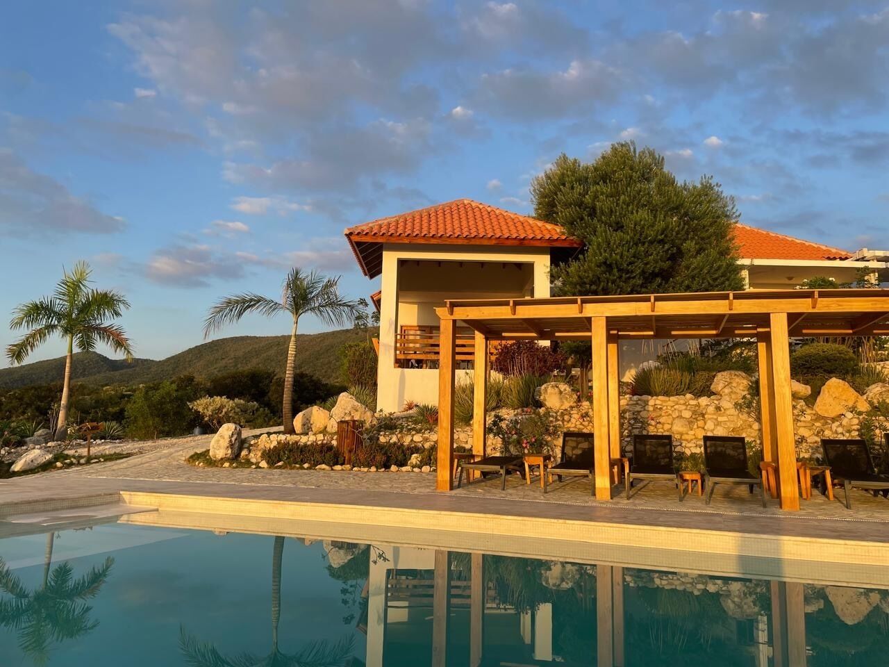 Majoituspaikan julkisivu