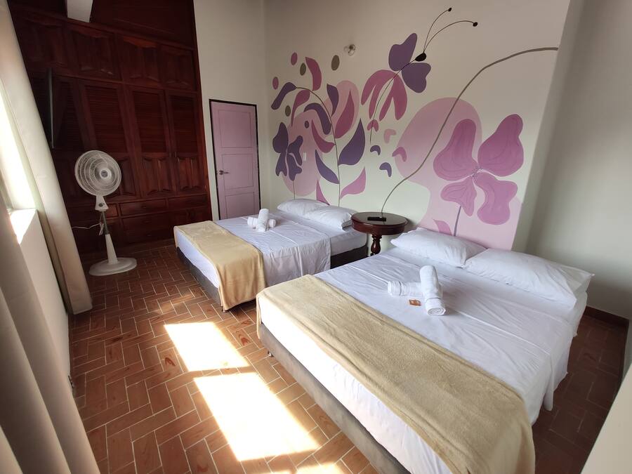 Economy Quadruple Room | Premium bedding, down duvets, individually decorated
