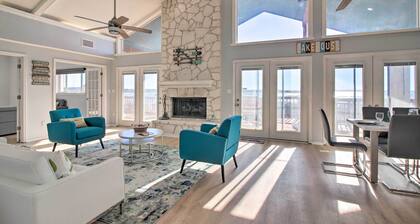 Sunny Lakefront Escape w/ Private Beach & Deck
