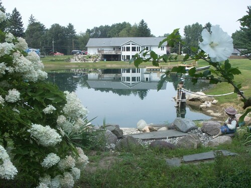 Building Memories & Relationships enjoy stocked pond, woods, game room, and more