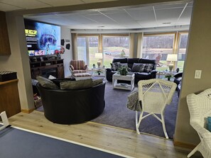 Interior - Building Memories & Relationships enjoy stocked pond, woods, game room, and more (Holland)