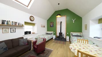 開放式客房 (Smithy Cottage) | 獨特設計、獨特裝修、手提電腦工作空間、遮光窗簾/窗簾