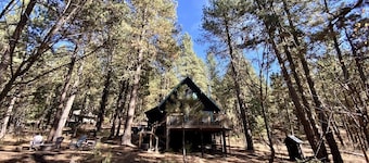 Mint Chip Cabin - Pet friendly - Forested - Large deck - Fire pit