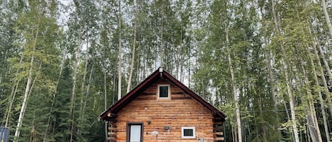 Caribou Cottage in the summer 