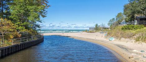 Beach nearby
