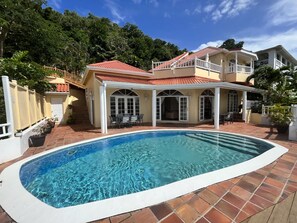 House | Pool - Labrolette Bay-villa-sleeps 8-pool-parking (Gros Islet)