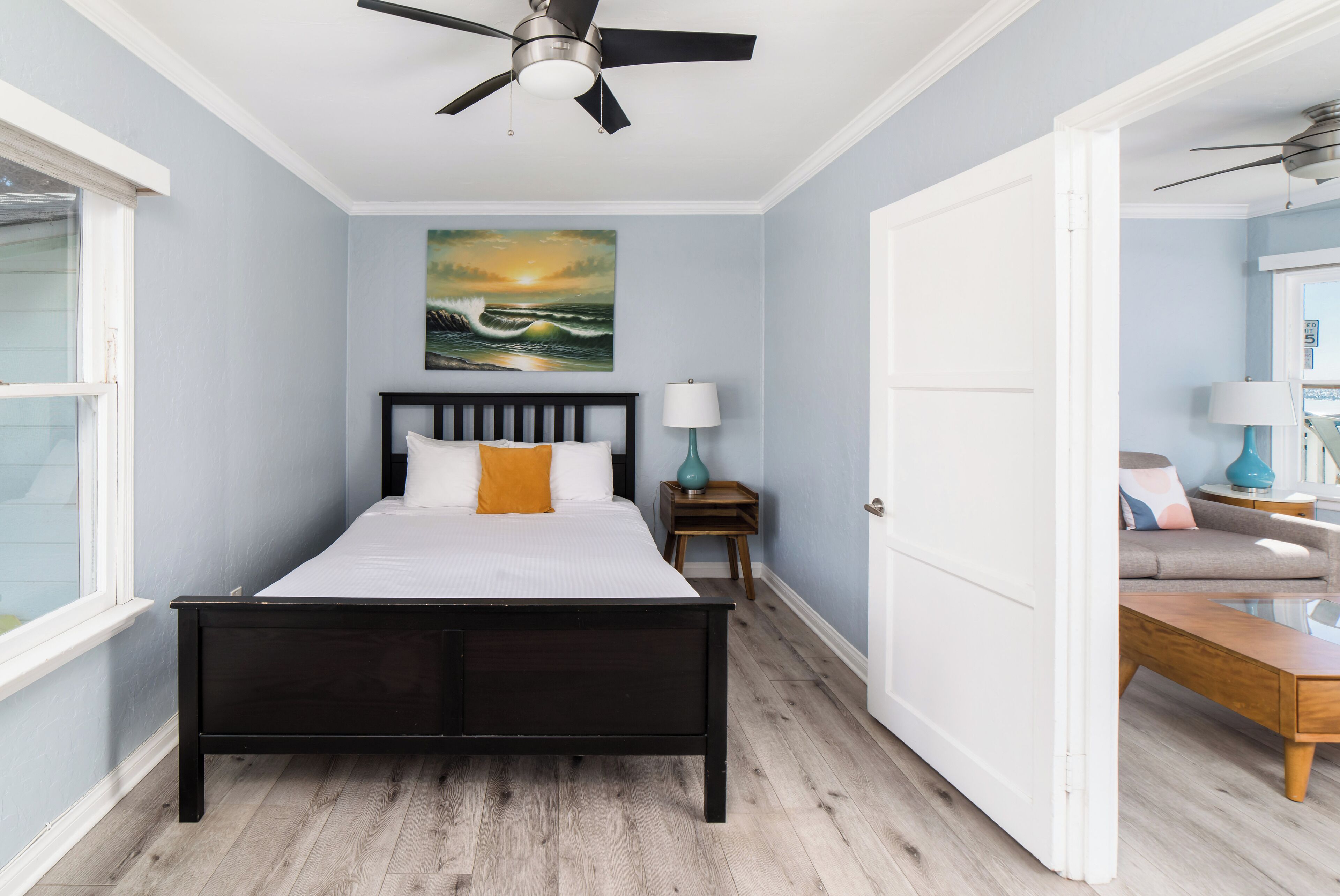 Casa, várias camas, varanda, vista para o oceano | 2 quartos, Wi-Fi de cortesia, roupa de cama