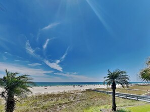 On the beach