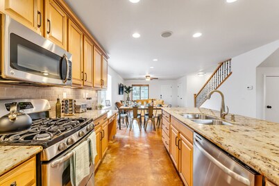 Roomy Midtown Manor 5BR Home w/ Radiant Floors