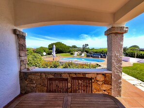 Outdoor dining - Villa Cala Granu - Porto Cervo (Porto Cervo)