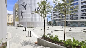 Enceinte de l’hébergement