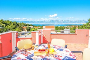 Family Apartment A2 | Terrace/patio - Apartments Kopi (Vir)