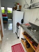 Traditional Double or Twin Room | Private kitchen | Fridge, oven, blender, cookware/dishes/utensils