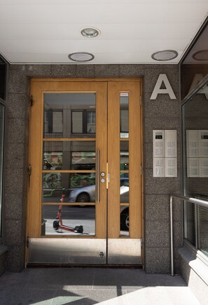 Entrée de l’hébergement